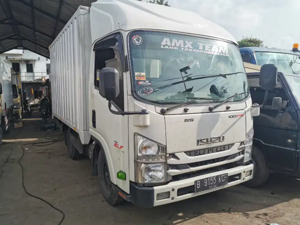 Isuzu NLR 100 ps engkel 4 roda long bok besi jumbo  thn 2020 euro 2