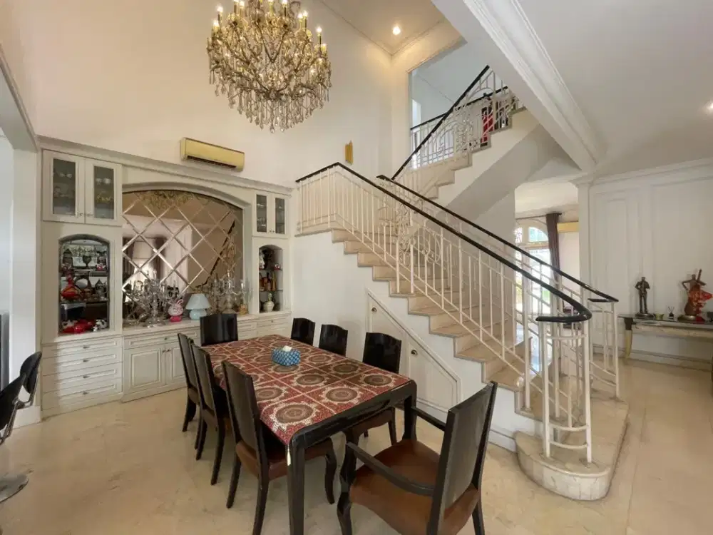 RUMAH HOEK SUPER MEWAH DI FOUNTAINEBLUE GOLF RESIDENCE BSD. DESIGN CANTIK OLEH ARSITEK PERANCIS