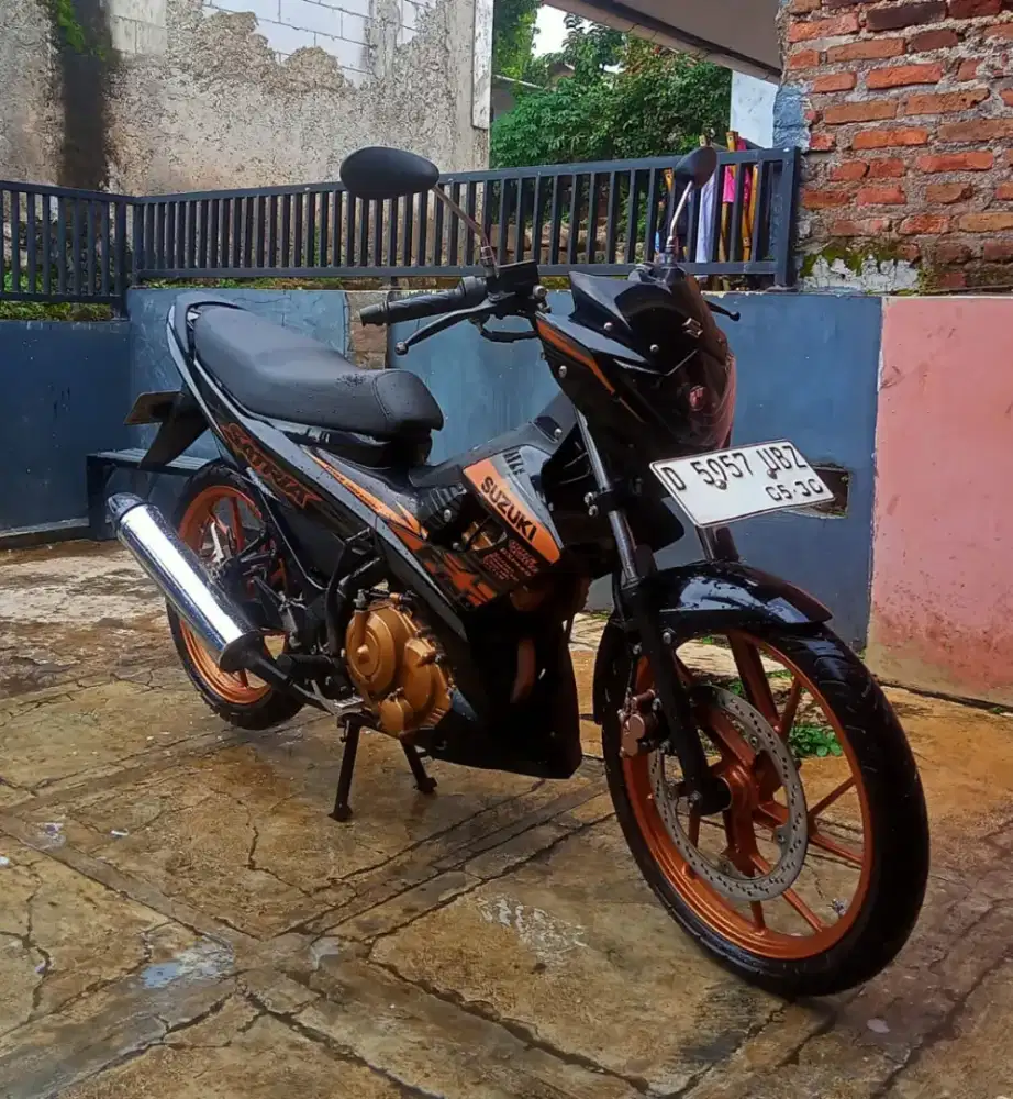 Suzuki Satria Fu facelift 2014 low kilometer