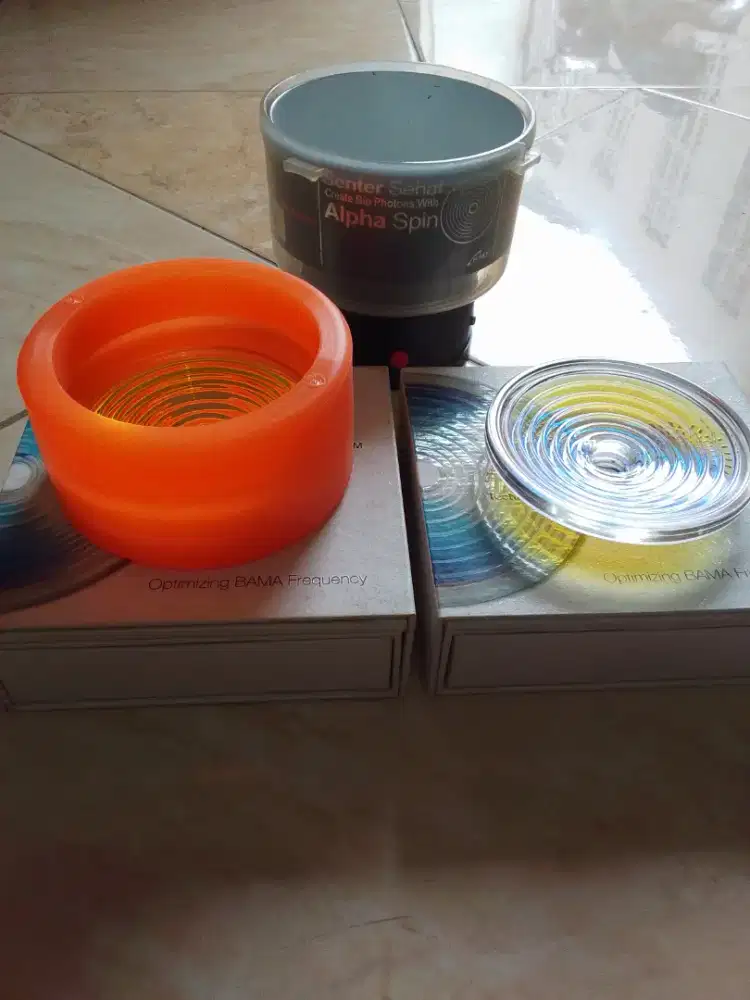 ALPHA SPIN ver 1.0 Jerman Ori.Mengubah Air jadi basa dan anti radiasi.