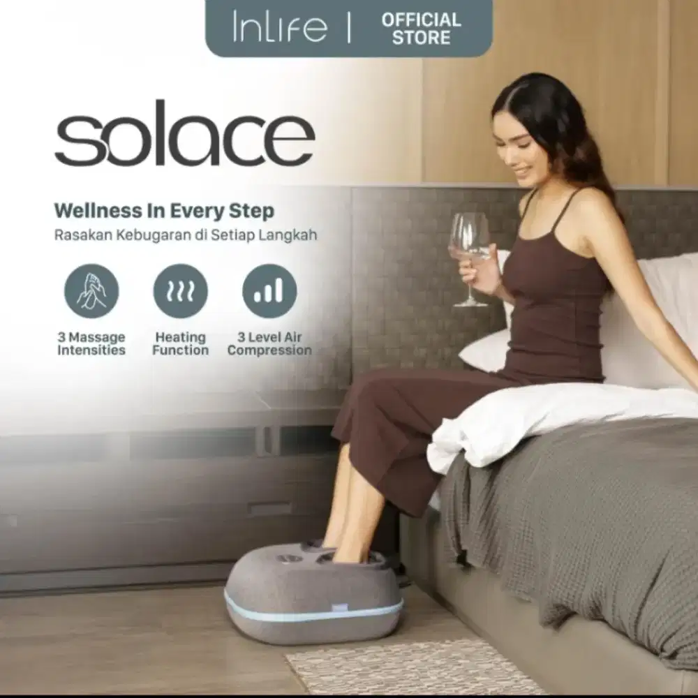 Alat Pijat Kaki Terapi Relaksai INLIFE SOLACE by Advance