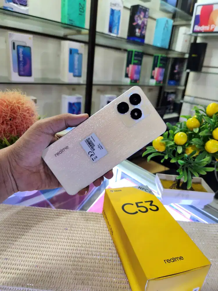 Realme C53 NFC Ram (6+6) 12Gb/ 128Gb Fullset Mulus Original Bergaransi