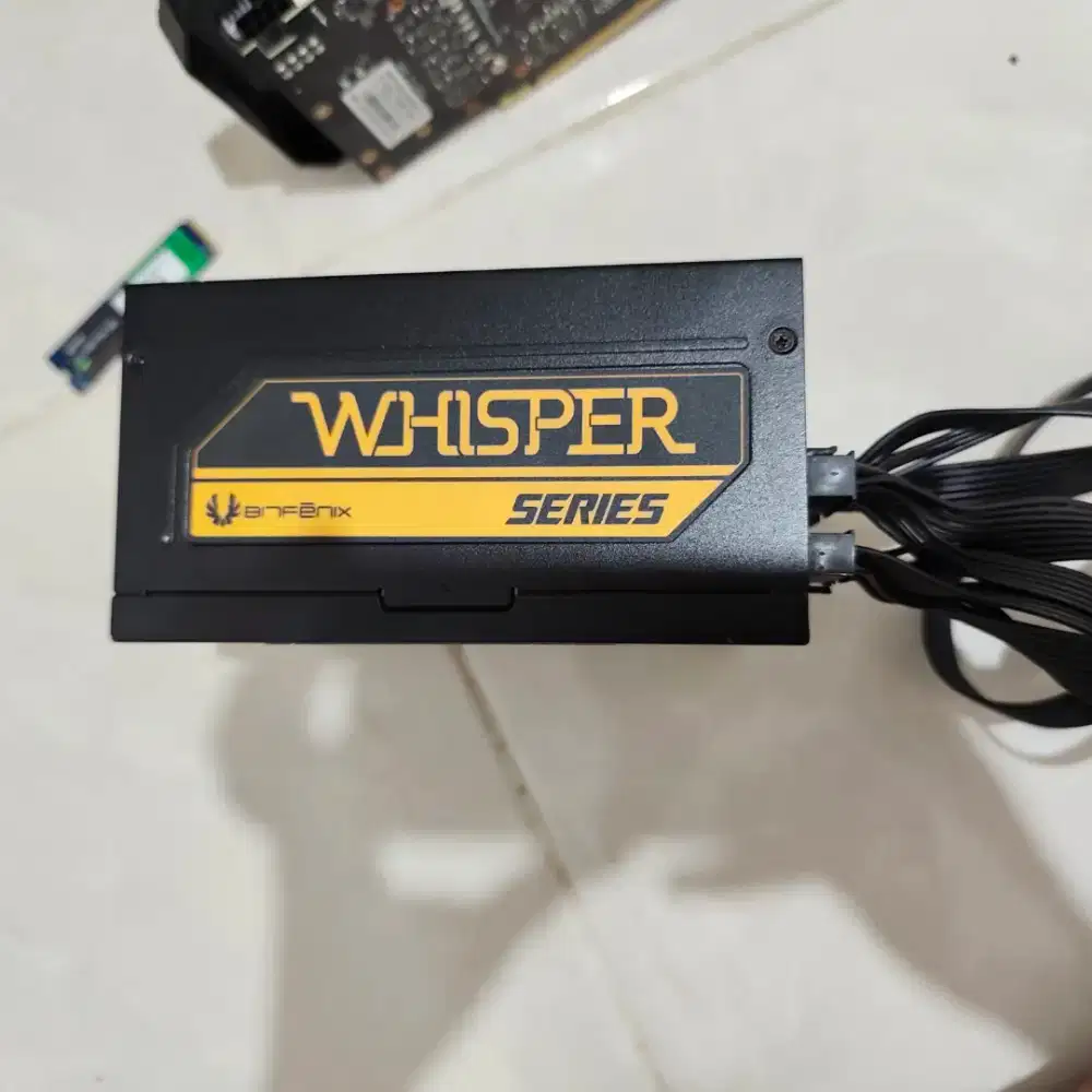 PSU 650W 650Watt 650 Watt 80 Gold Bitfenix Whisper BWG650M Modular