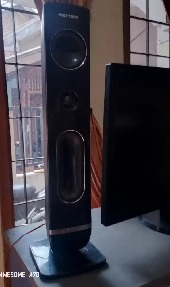 2 SPEAKER TOWER POLYTON