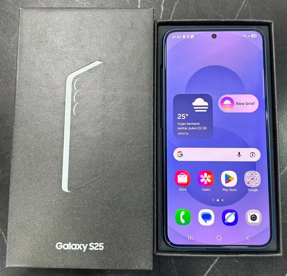 Samsung Galaxy S25 resmi masih garansi ram 12gb/256gb fullset nominus