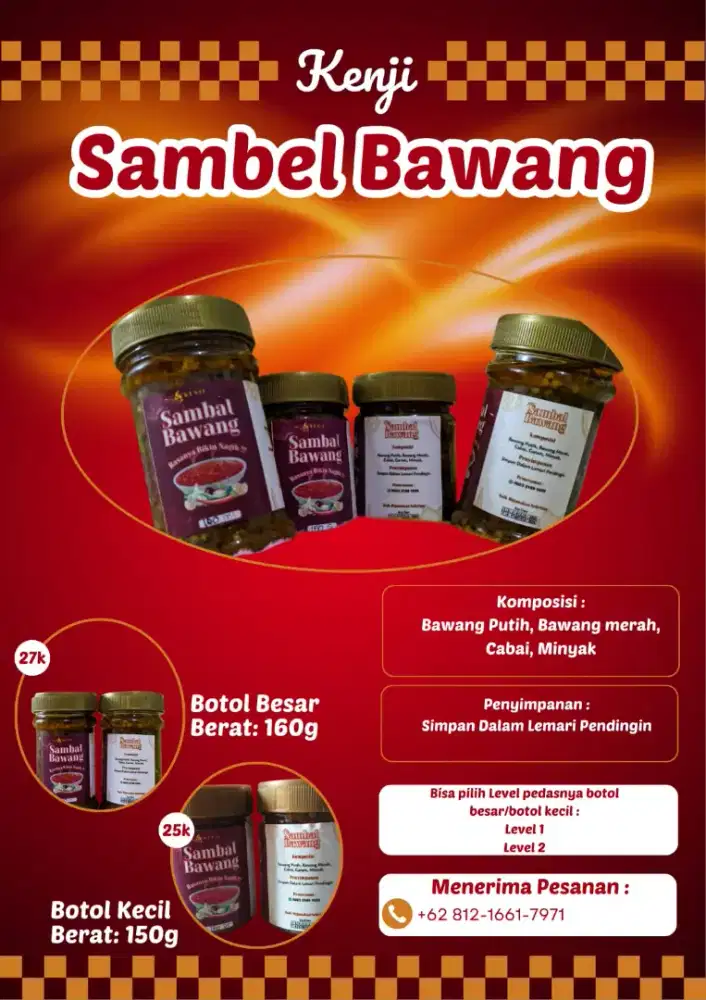 Jual sambel bawang
