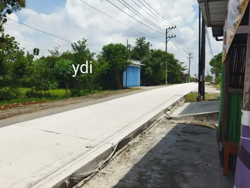 Jual tanah pinggir jln raya Jatikuwung lt 800mtr harga 2jt/m nego