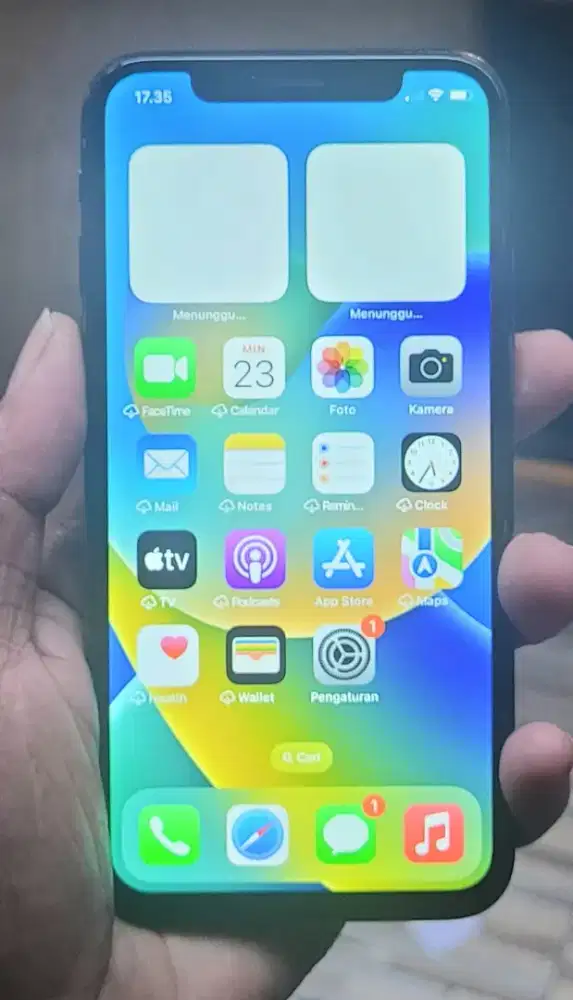 Iphone x 64gb hp charger