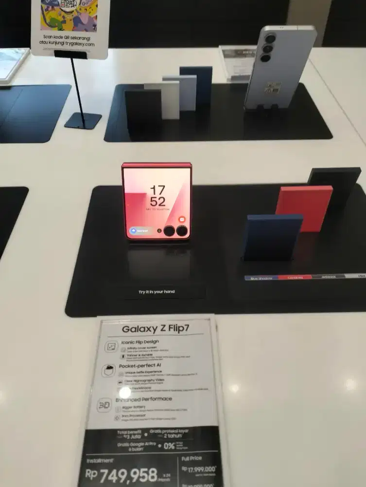 Credit Samsung Galaxy Z Flip7 12GB 256GB cicilan bunga mulai 0%