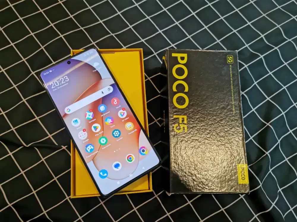 Poco F5 5G 12/256GB ( fulset )