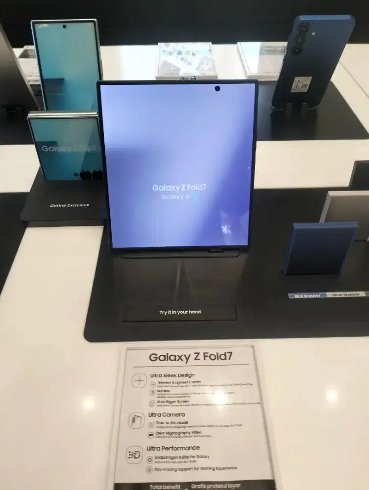 Credit Samsung Galaxy Z Fold 7 12GB 256GB cicilan bunga mulai 0%