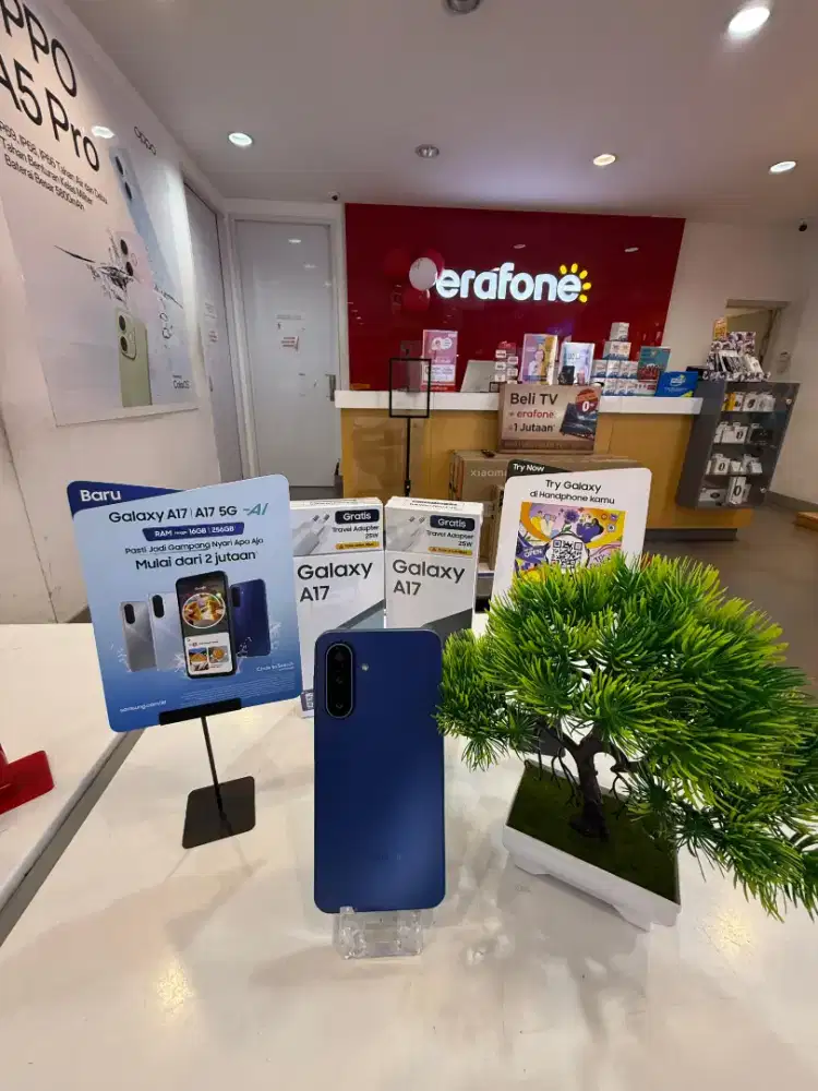 Samsung Galaxy A17 Free kuota XL 60GB | Kredit DP 0% | Kredit bunga 0%