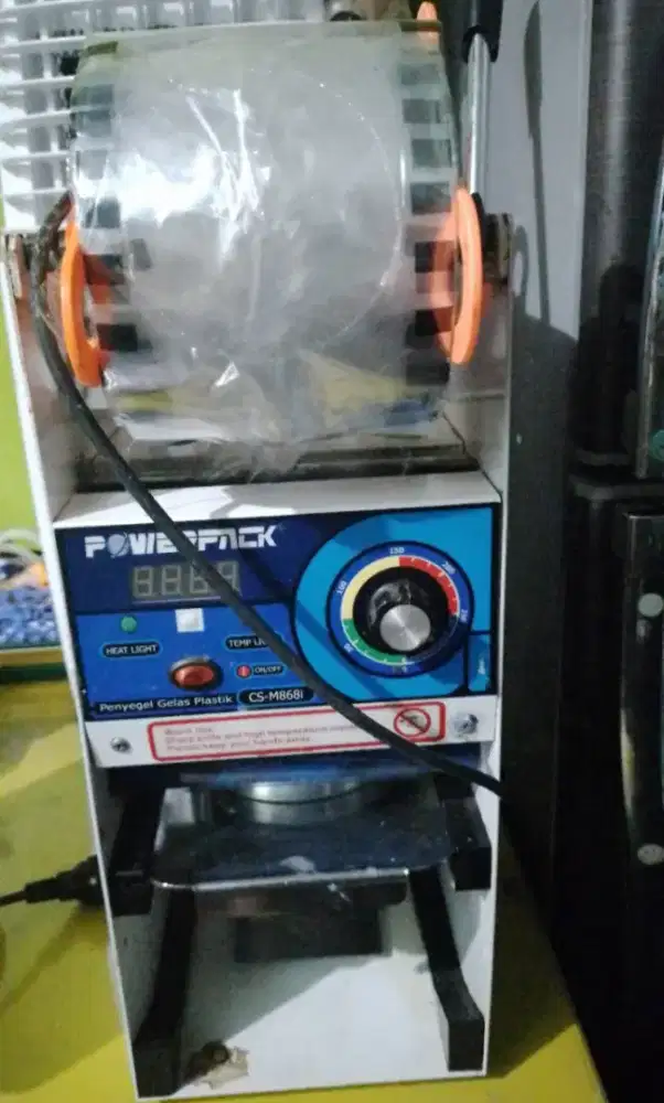 Mesin seal Cup kondisi okei