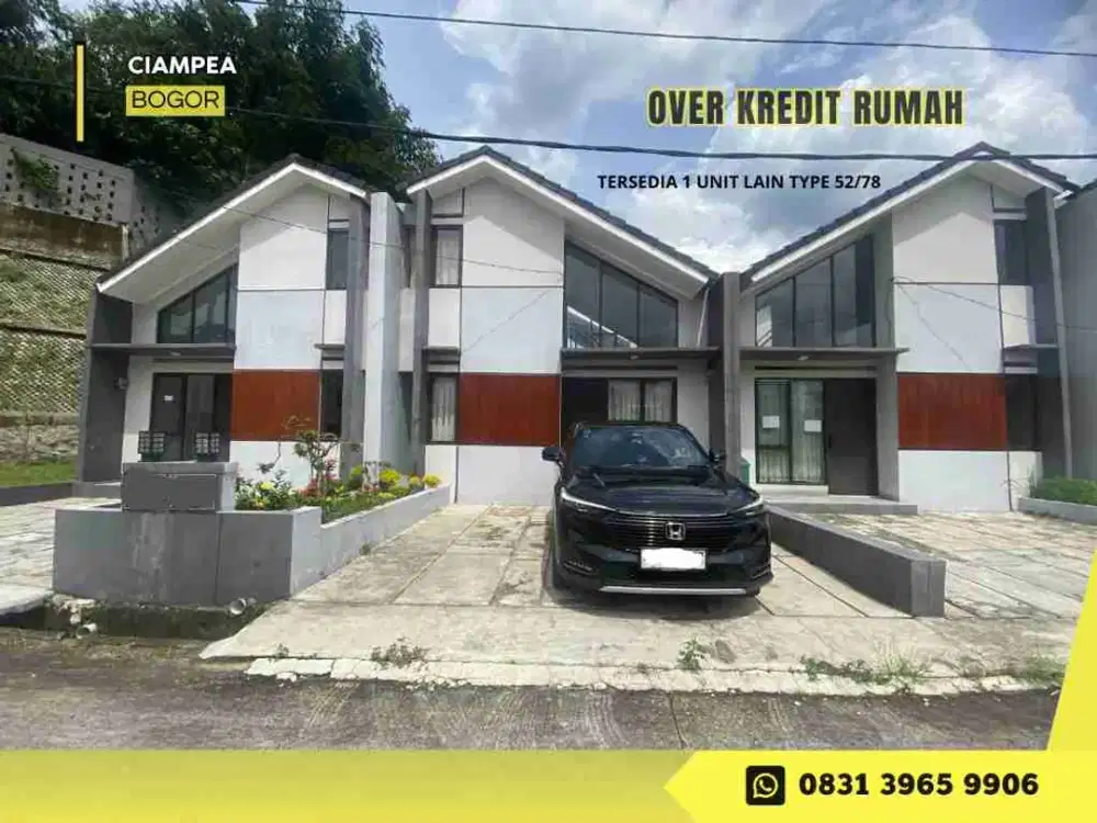 Over Kredit rmh Type Mezzanine 69JT dkt IPB di D'Jasmine Resort Ciampea