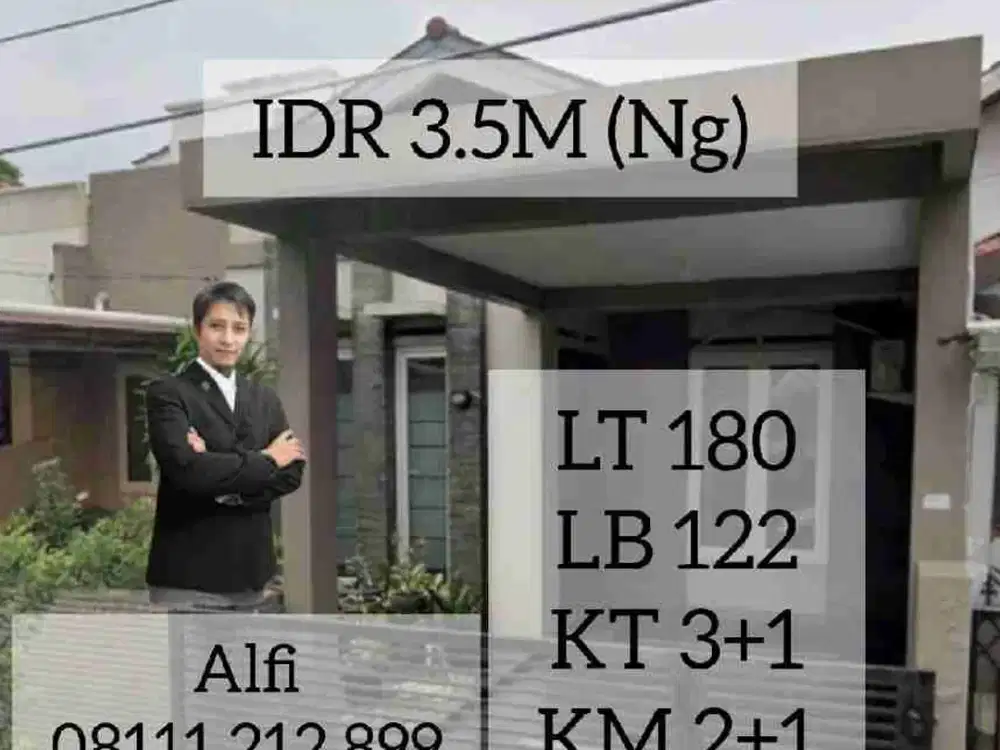 Dijual Rumah Di Sektor 5 Bintaro