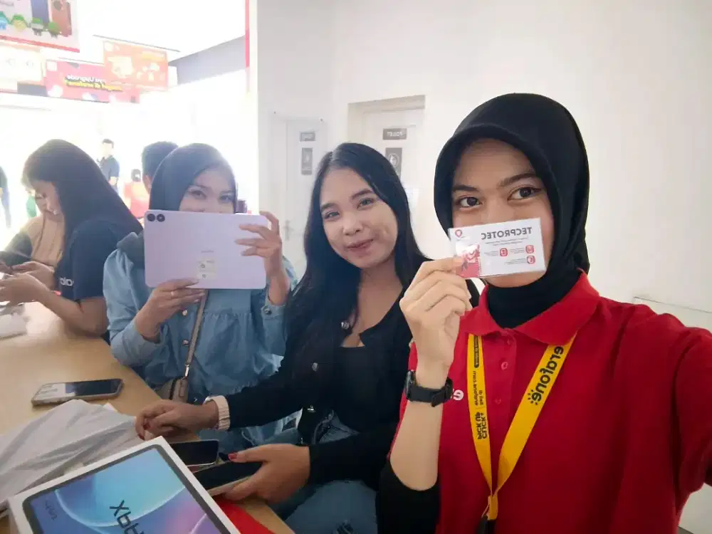 Tab Infinix xpad 20 aman garansi fisik 1 tahun bisa kredit tanpa DP