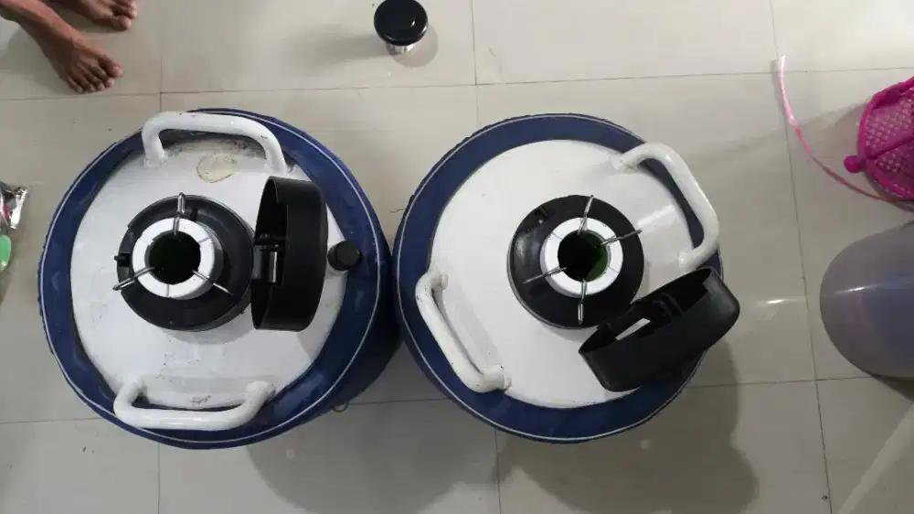 2 Tabung nitrogen cikibul 20L
