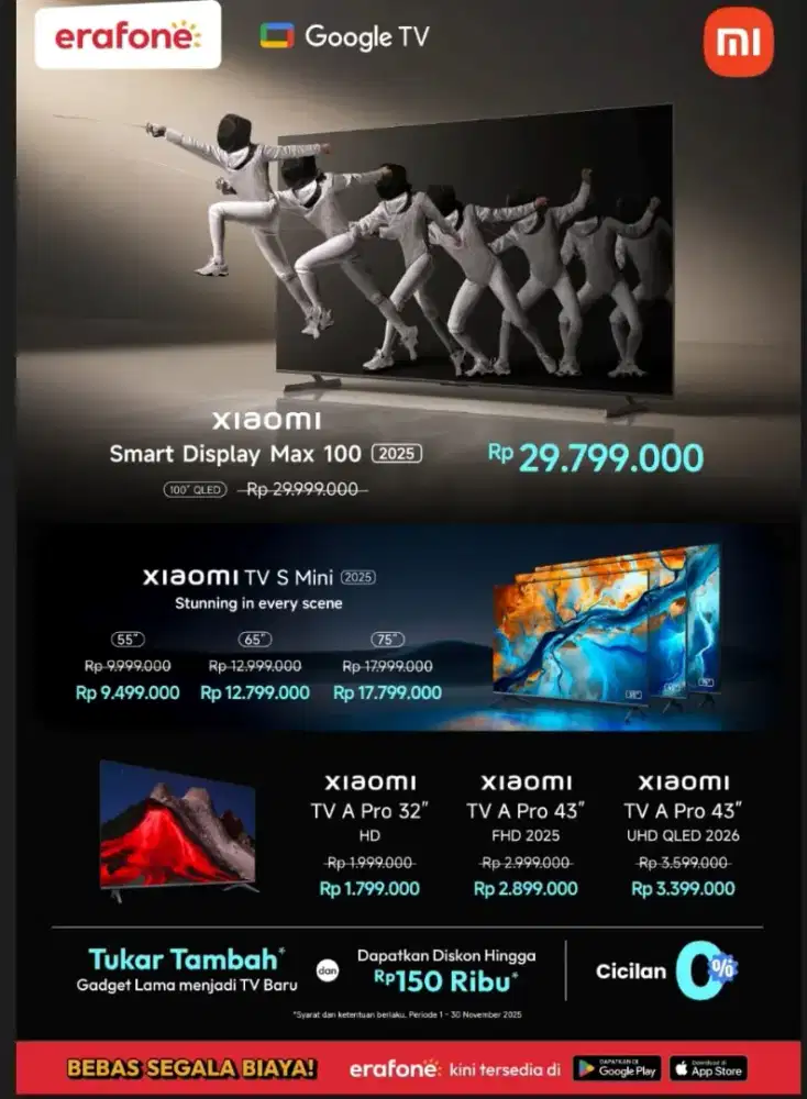 TV xiaomi cuma 1.799.000