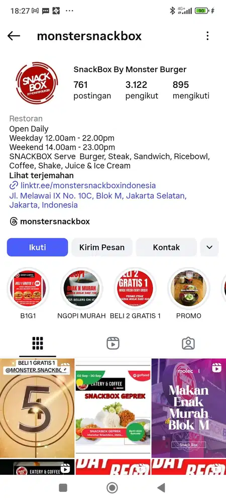Lowongan kerja restoran steak