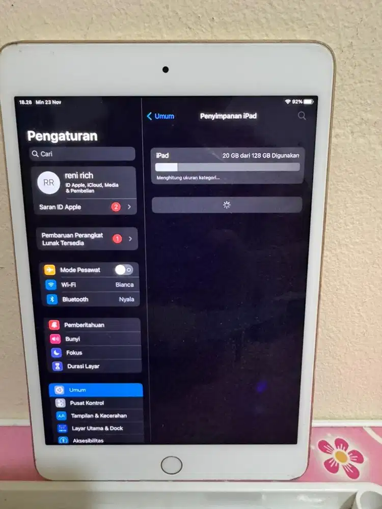Ipad 4 mini 128 wifi only second