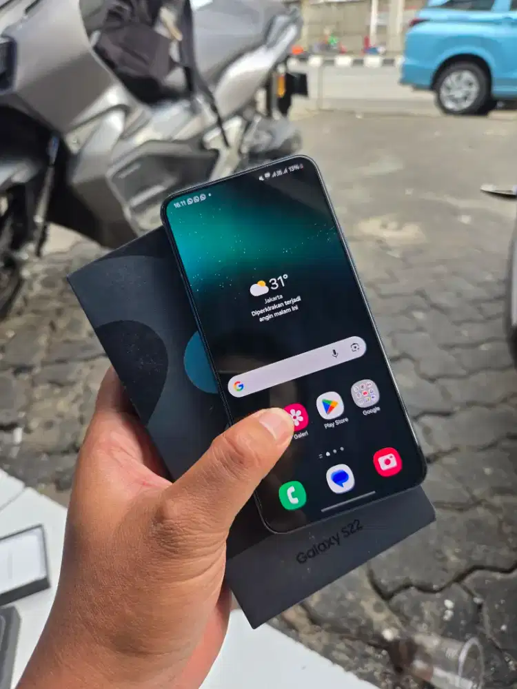 SAMSUNG S22 5G RAM 8/128GB EX SEIN MULUS LIKE NEW