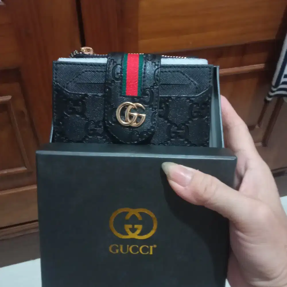 Dompet GUCCI model lipat bahan bagus