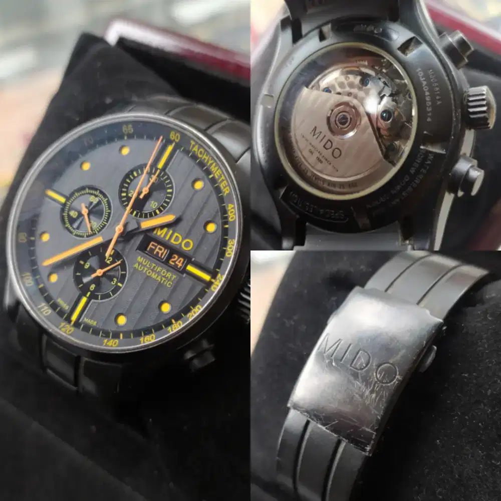 Jam Tangan Mido Multifort Automatic Chronograph