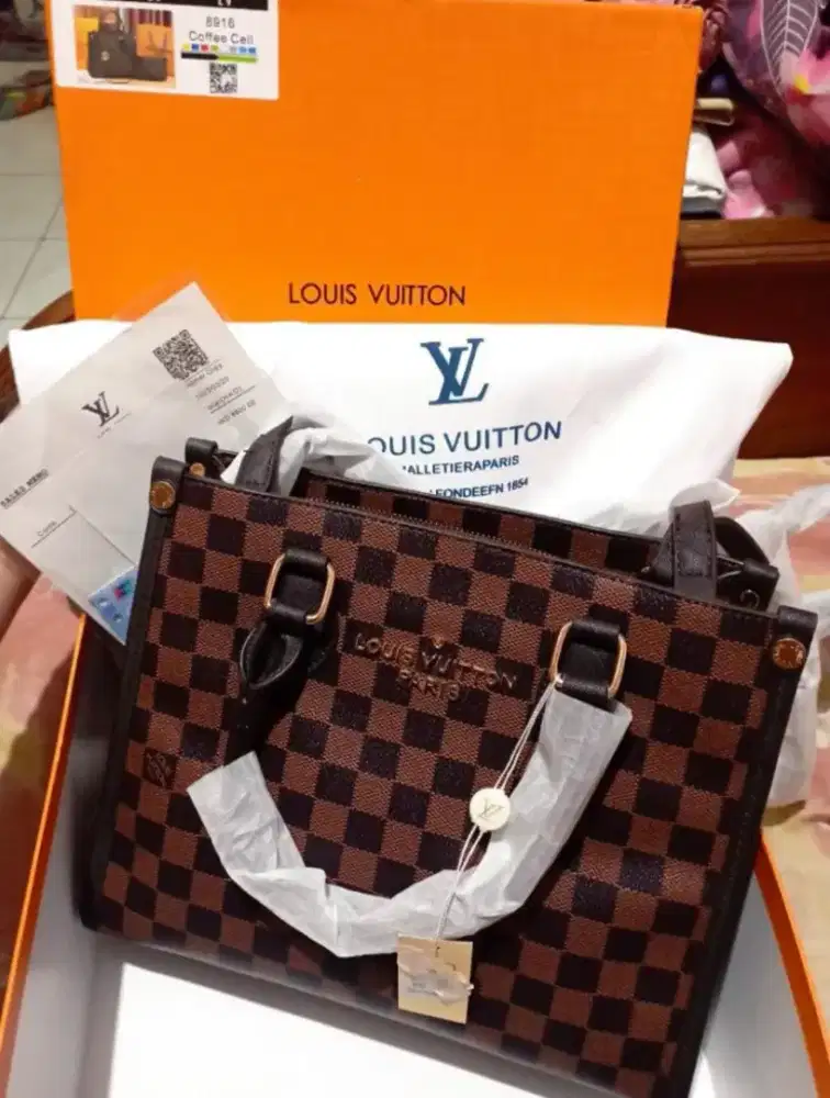 Tas LV model tote shoulder bahan bagus kulas