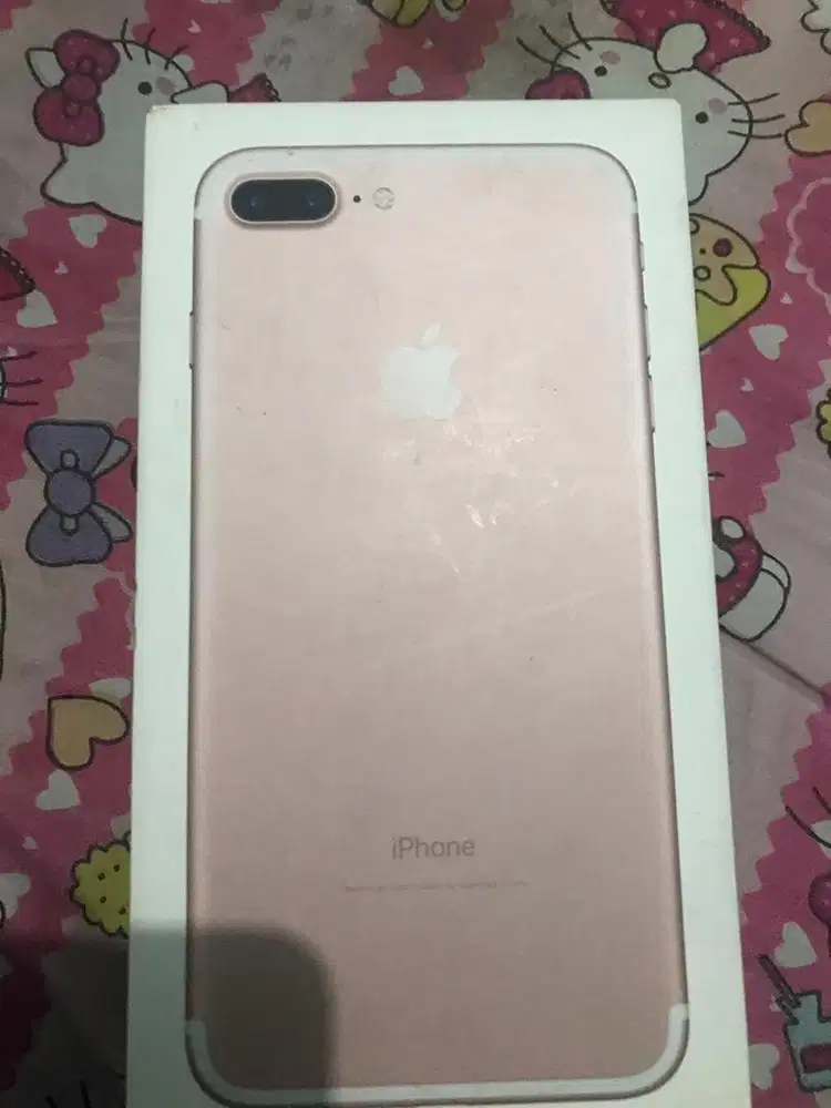 Jual iphone 7plus 128gb rosegold ibox