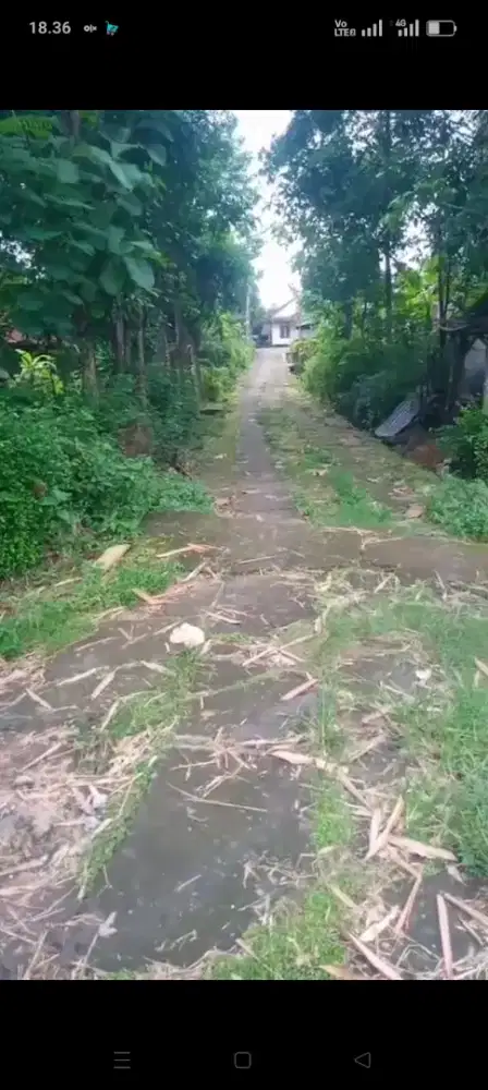 Jual tanah lokasi Banyudono byl luas 1400mtr harga 285jt nego