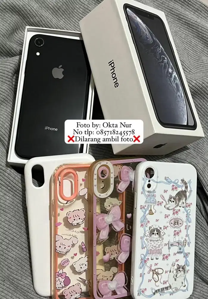 Iphone XR Black 64 Gb Fullset