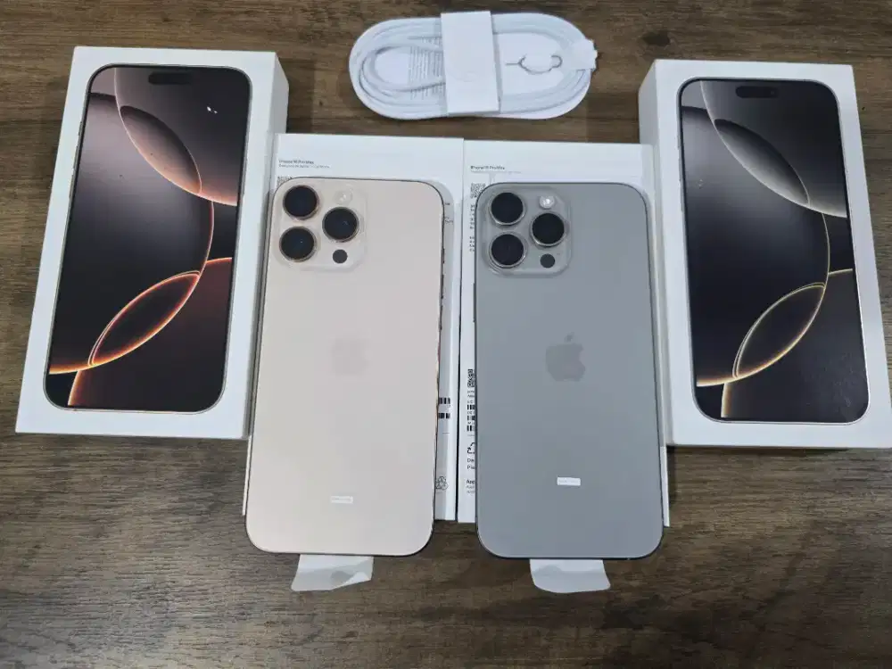 IPHONE 16 PROMAX 256GB RESMI IBOX LIKE NEW  GARANSI PANJANG