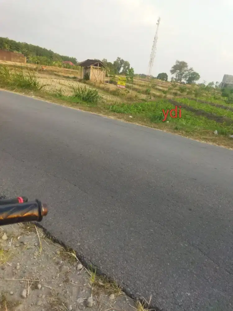 Jual tanah pinggir jln raya Jatikuwung lt 425m hrg 2,5jt/MTR nego