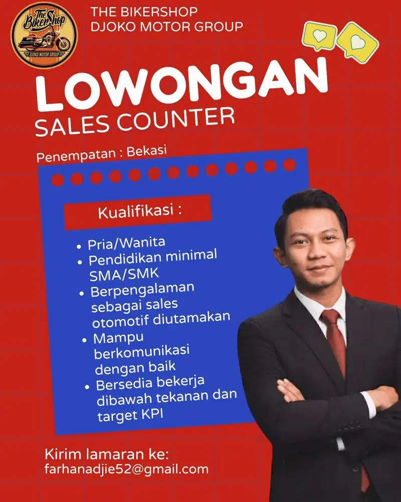 Loker Sales Counter