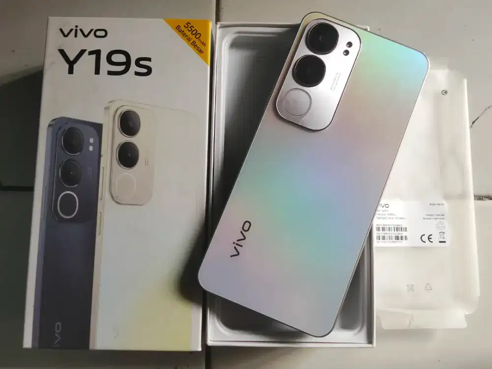 VIVO Y19s RAM 4+8/128