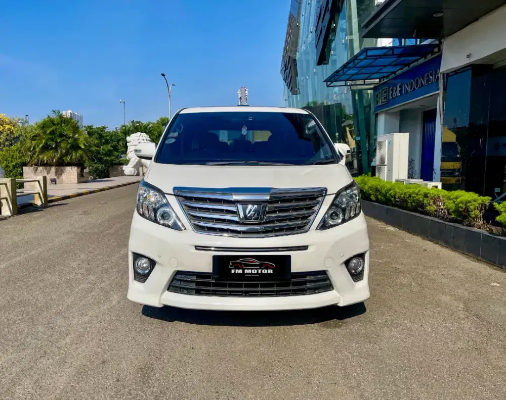 Toyota Alphard G SC Audioless 2014 AT 2.4, Km 107Ribu (Vellfire)