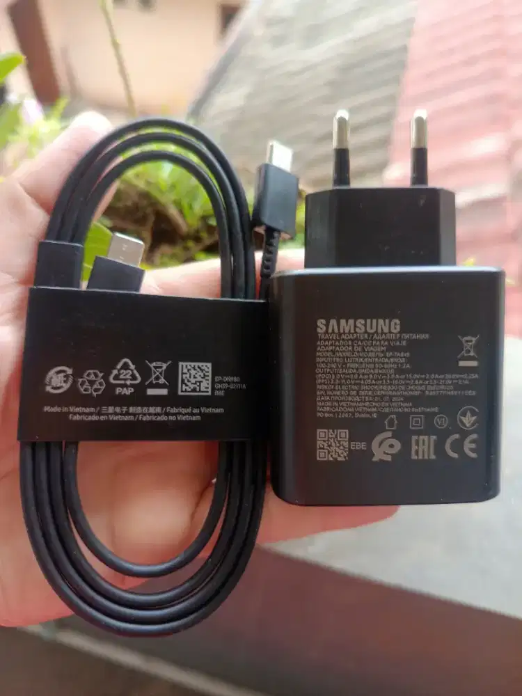 Charger samsung 45 watt super fast charging Original