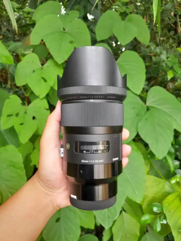 Lensa sigma art fix 35 mm f1.4 for sony