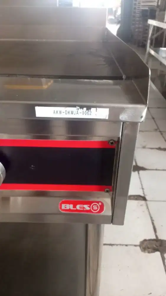 Griddle stove teppanyaki