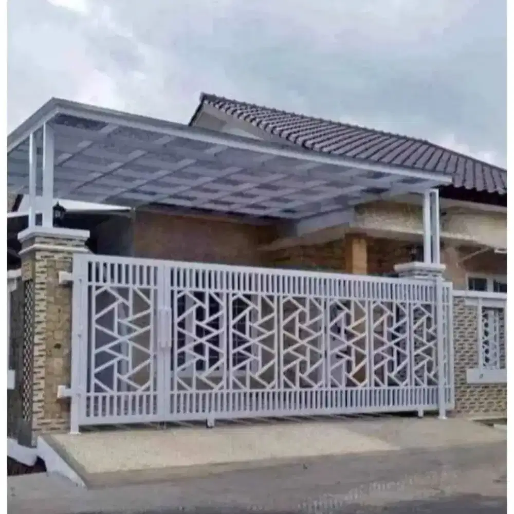 Pagar besi tralis minimalis iuokj