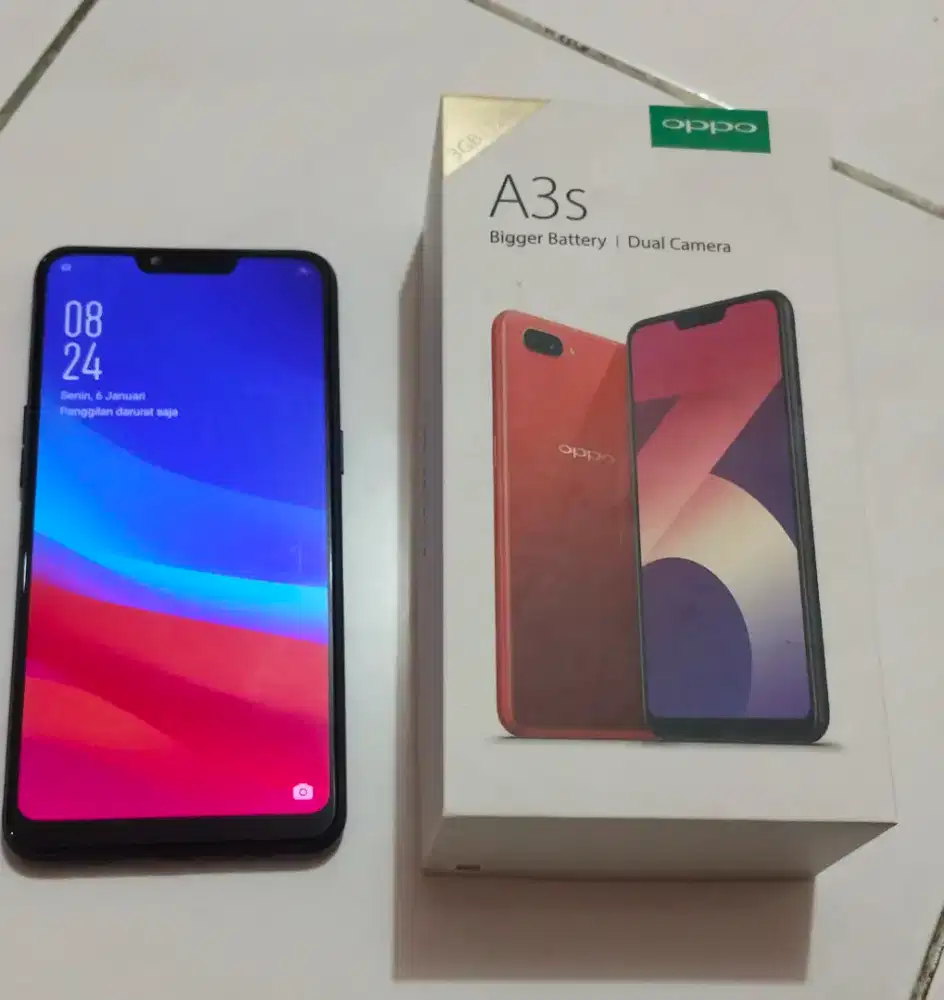 Jual Handphone OPPO A3s Normal
