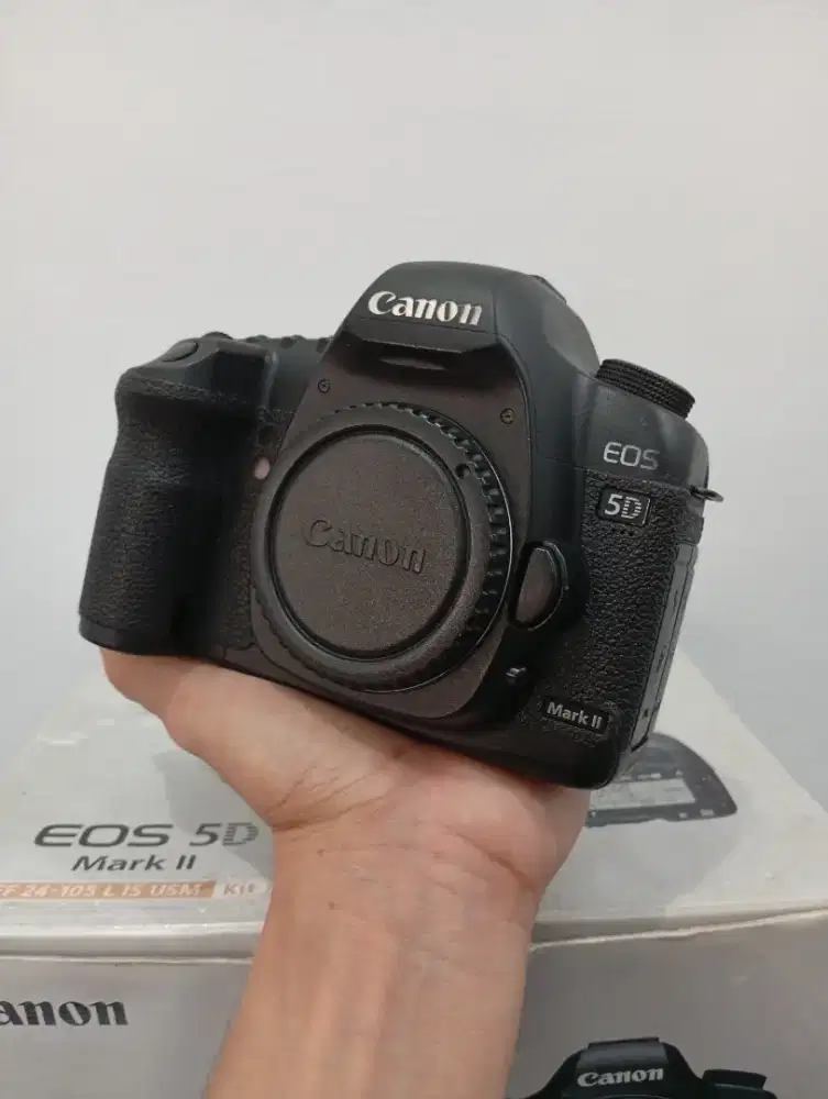 Canon 5D mark II Lengkap Box Murah