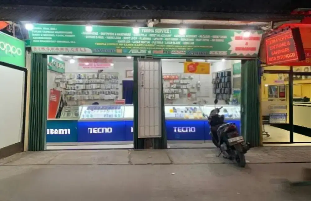 TOKO DISEWAKAN 2 KIOS MINIMAL 2 TAHUN