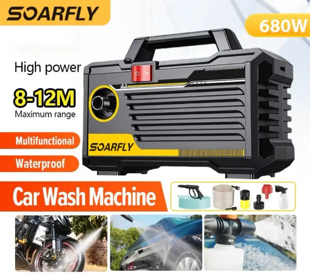 Jet cleaner listrik steam mesin cuci motor mobil