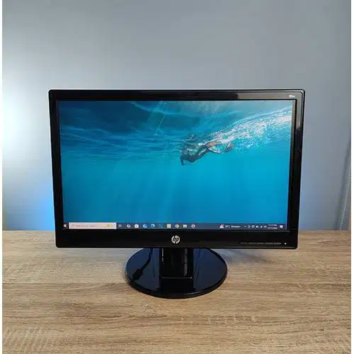 Monitor HP 19ka 18.5 Inch | LED HD 1366×768 | VGA Input | Normal