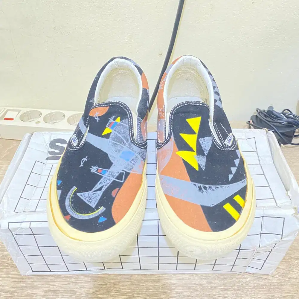 Sepatu Vans x Moma | Sepatu Slip On | Sepatu Wanita