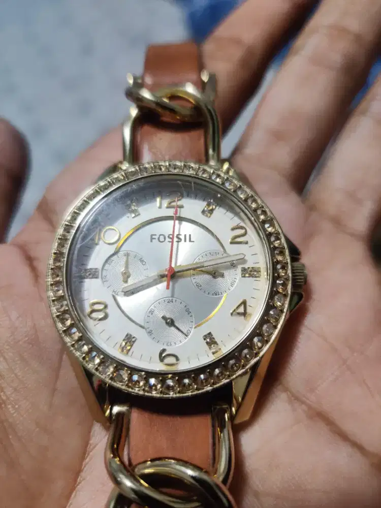 Fossil Riley Multifunction ES3723 Women Silver