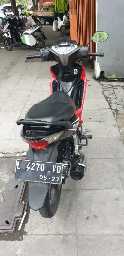 Supra X 125 th 2017 istimewa km 30 pjk baru