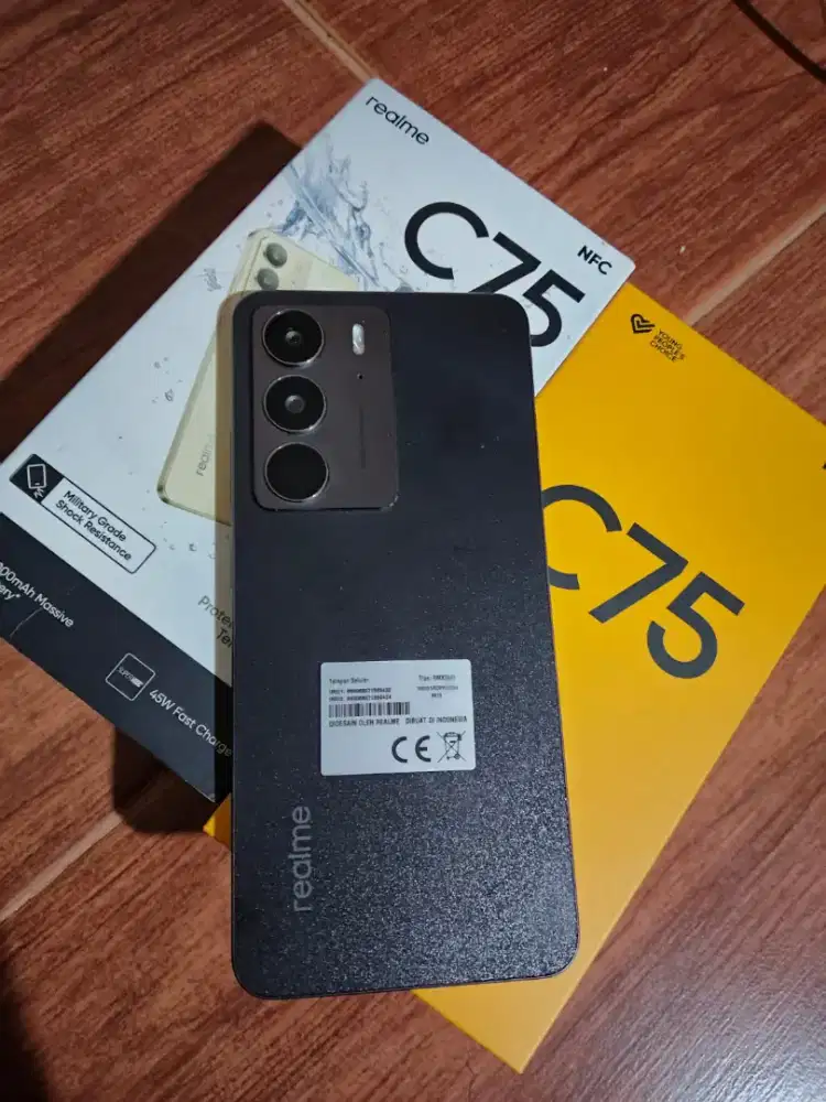 Realme C75 8+16/256 black