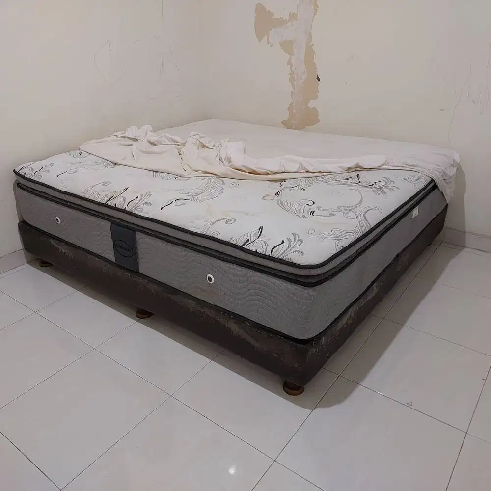 Kasur Latex Silentnight, Merk Import, Ukuran 180x200